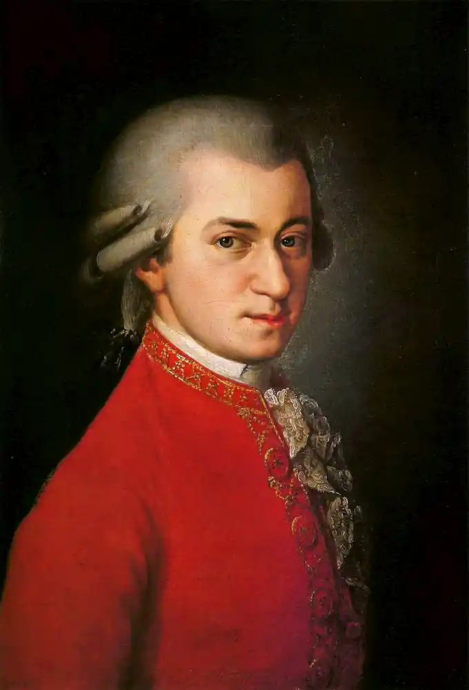 Photograph of Mozart
