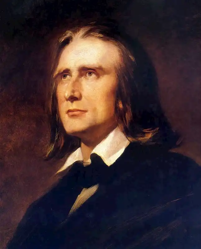 Photograph of Liszt